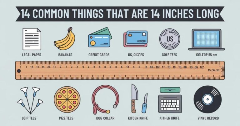 12 Common Things That Are 14 Inches Long