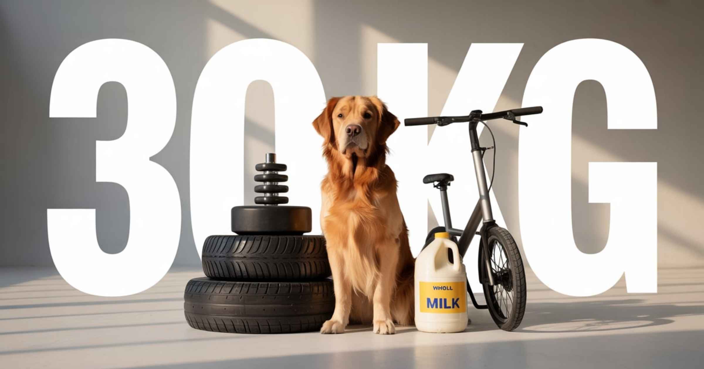 14 Common Things That Weigh 30 KG