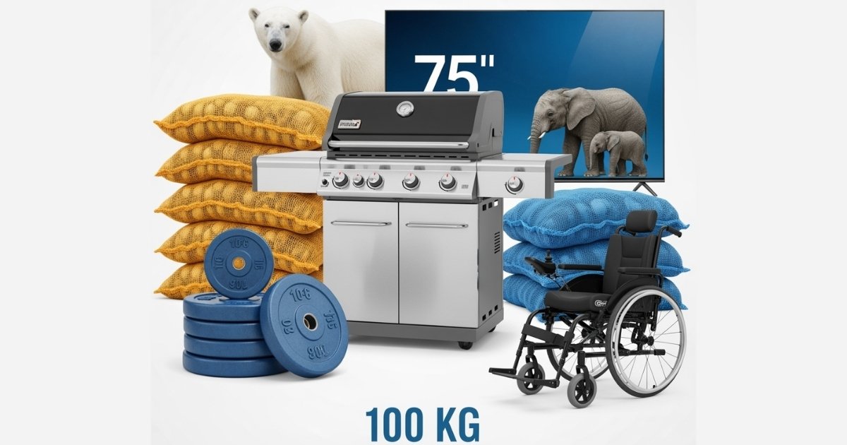 9 Things That Weigh 100 Kilograms