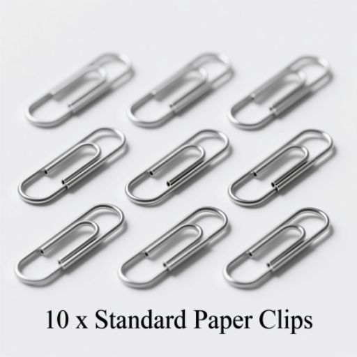 10 x Standard Paper Clips