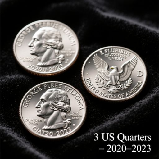 3 US Quarters