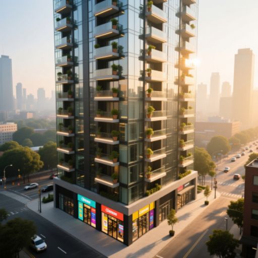 A 10 Story Building