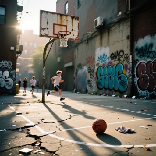 A Basketball Court