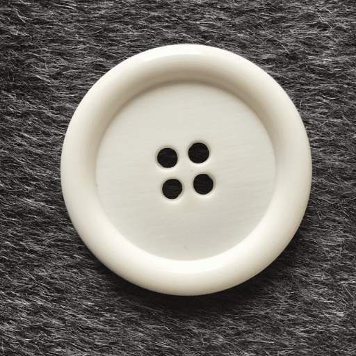 A Large Button on a Coat