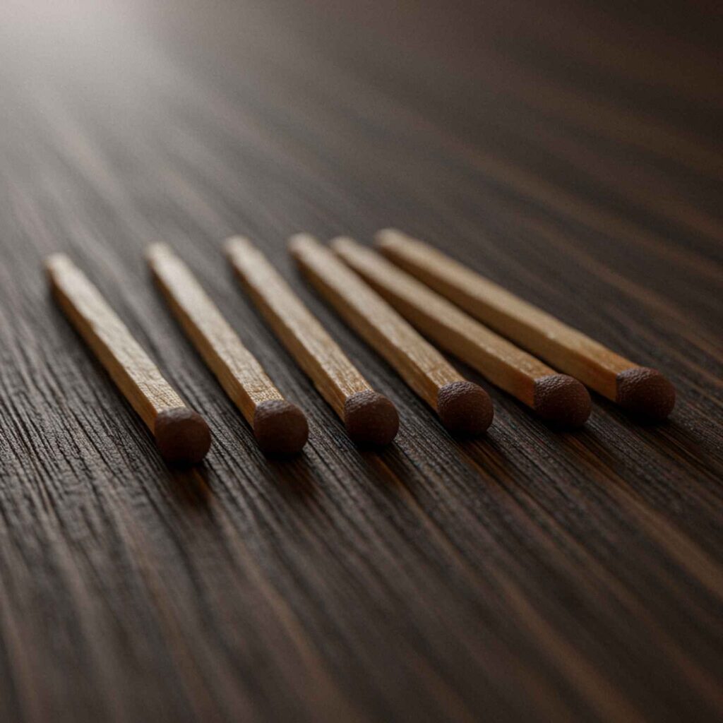 Five Regular Matchsticks