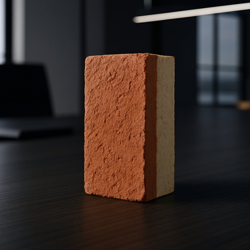 Half of a Standard Brick