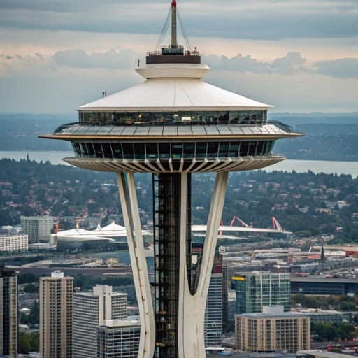 Half the Height of the Space Needle