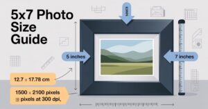 How Big Is a 5×7 Photo? (Size in Pixels, Inches, Cm)