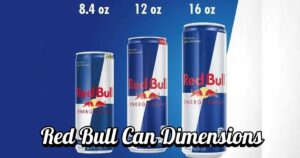 Red Bull Can Dimensions