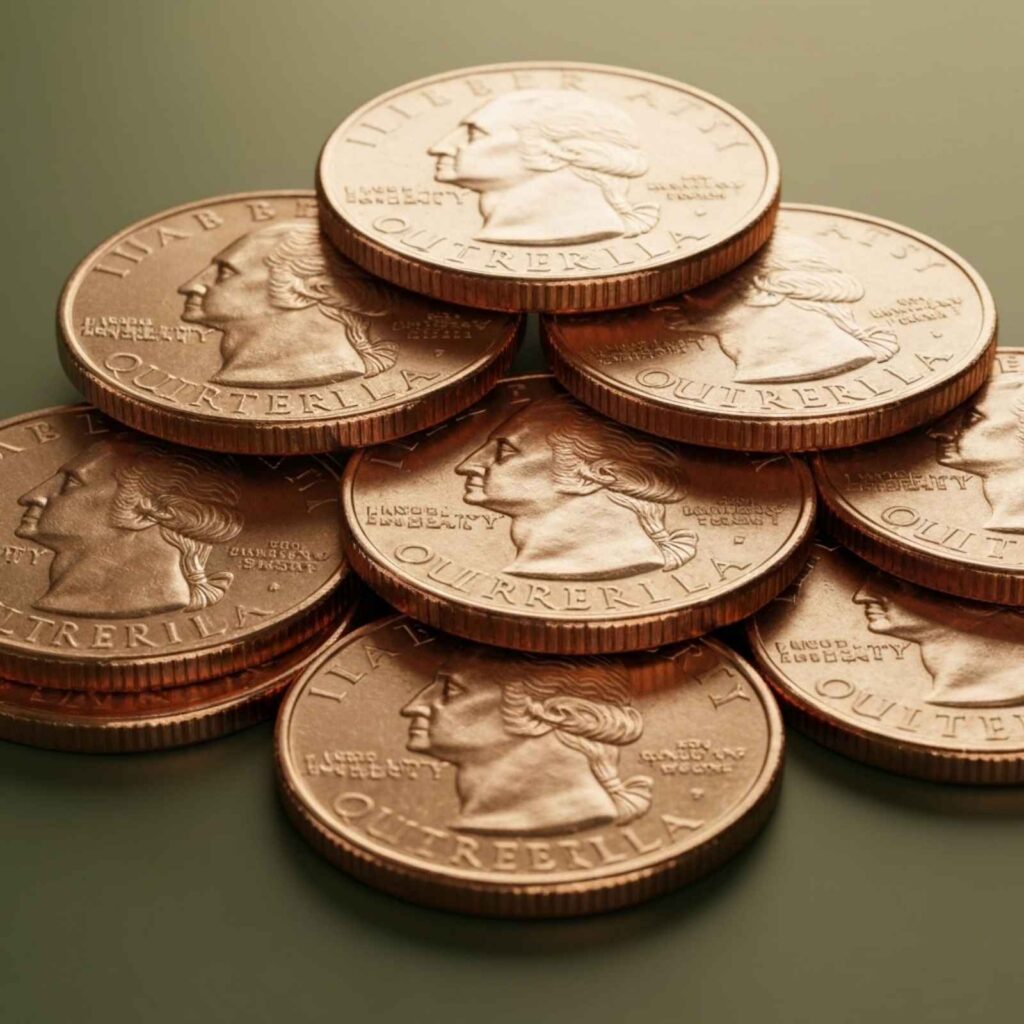 Ten US Quarters