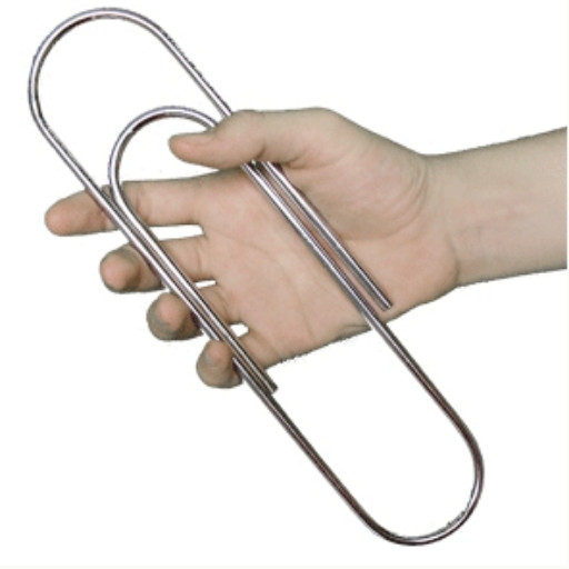 The Length of a Large Paperclip