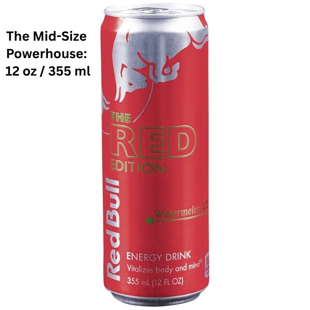 The Mid-Size Powerhouse: 12 oz / 355 ml
