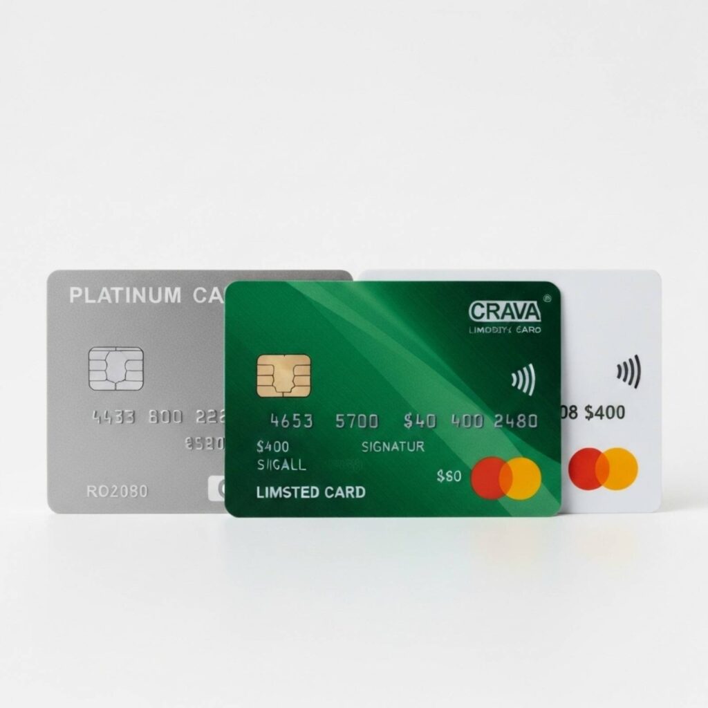 Three ATM Cards