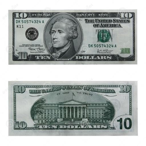 Ten Dollar Bills