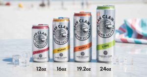 White Claw Sizes