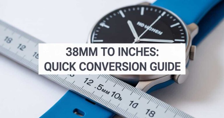38mm to Inches: Easy Conversion Guide