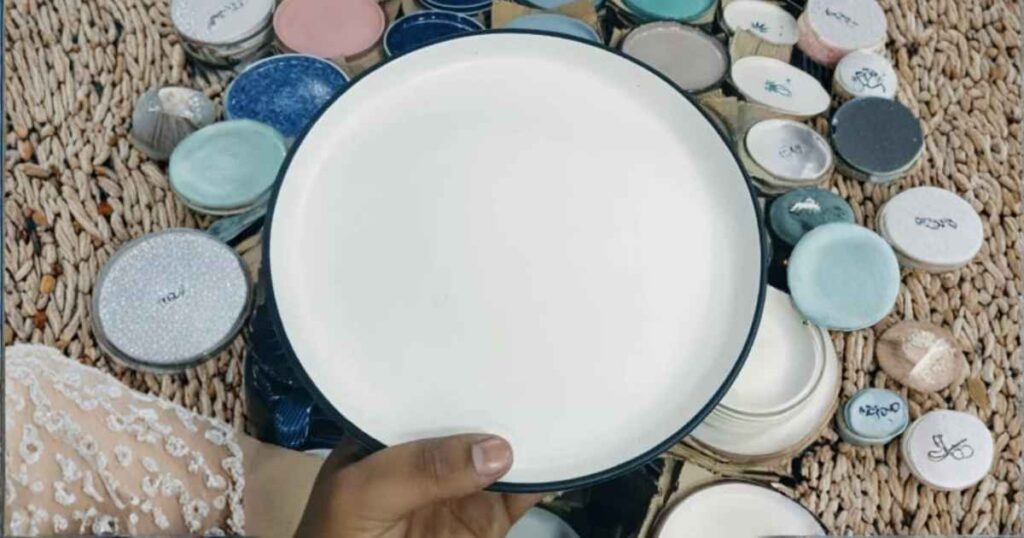 A Standard Dinner Plate