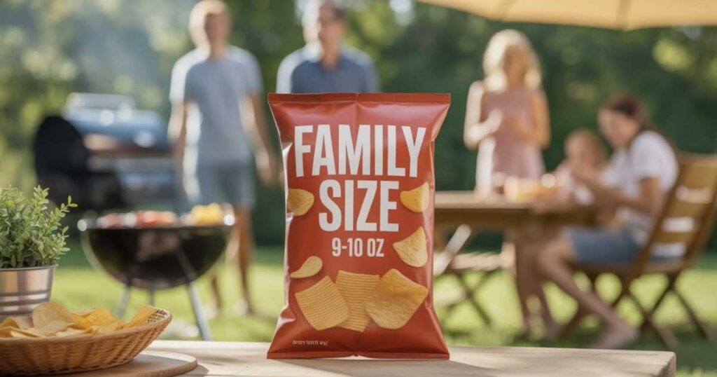 Family Size Chip Bags (255-283 g / 9-10 oz)
