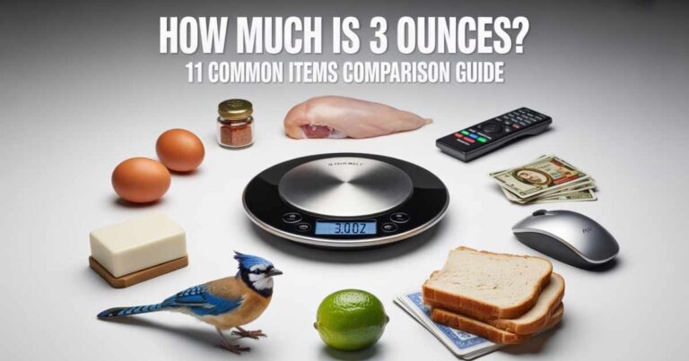 How Much Is 3 Ounces