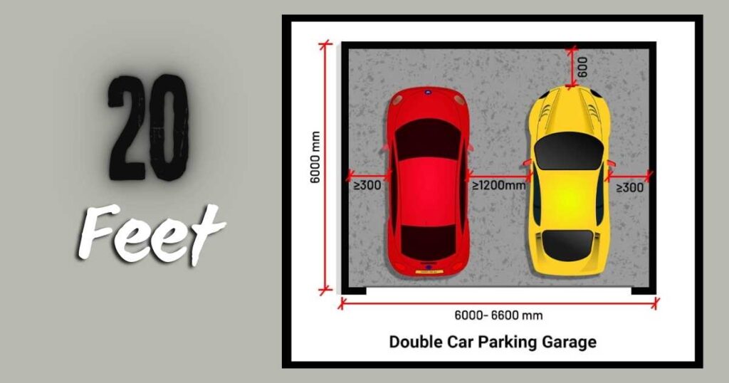 Parking Lot: 2 Car Lengths