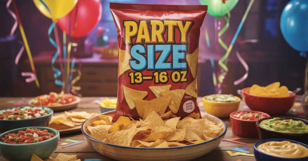 Party Size Chip Bags (368-453 g / 13-16 oz)