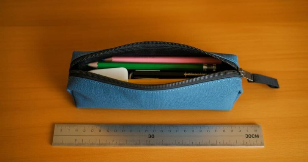 Standard Pencil Case Dimensions
