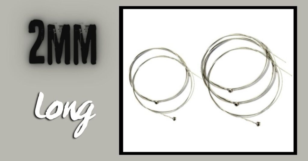 The Thickness of a Standard Guitar String