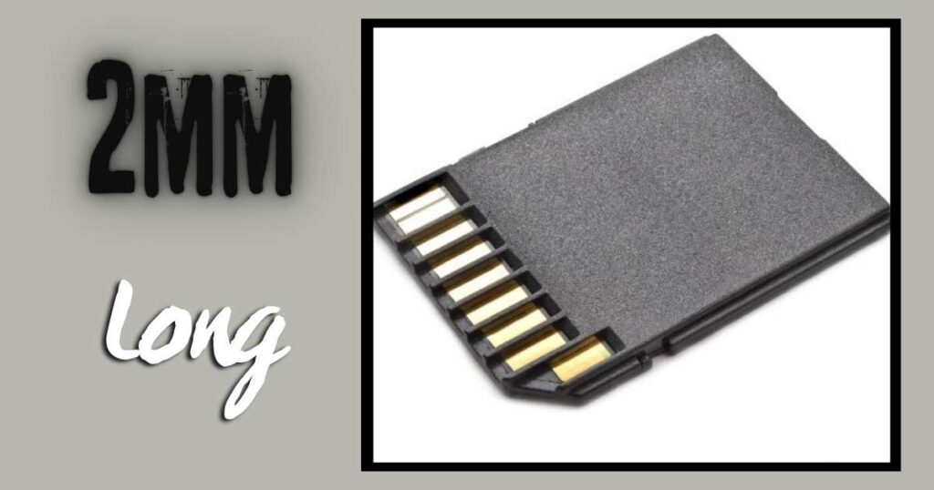 The Thickness of a Standard SD Card