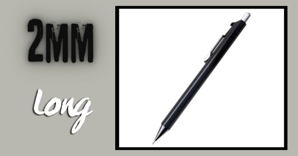 The Width of a Standard Mechanical Pencil Lead