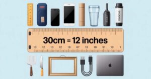 how big is 30 cm