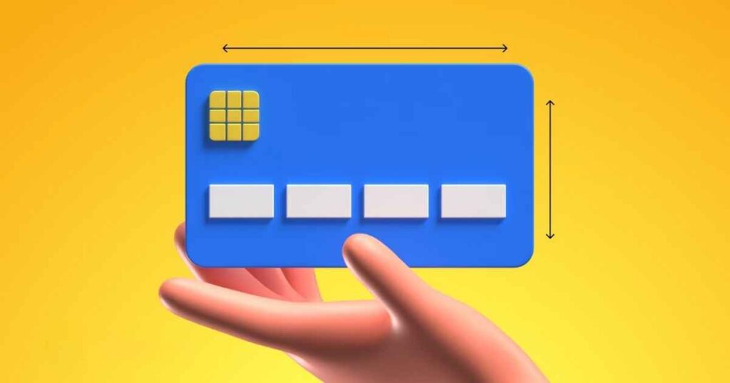 Two Credit Card Height