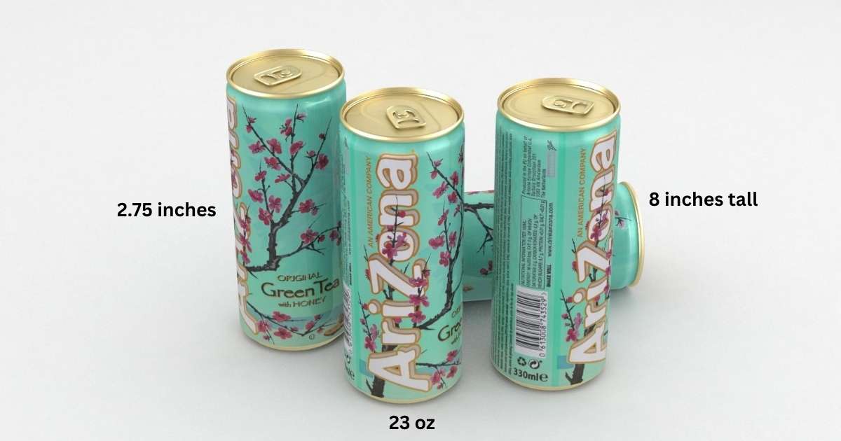 how tall is an arizona can