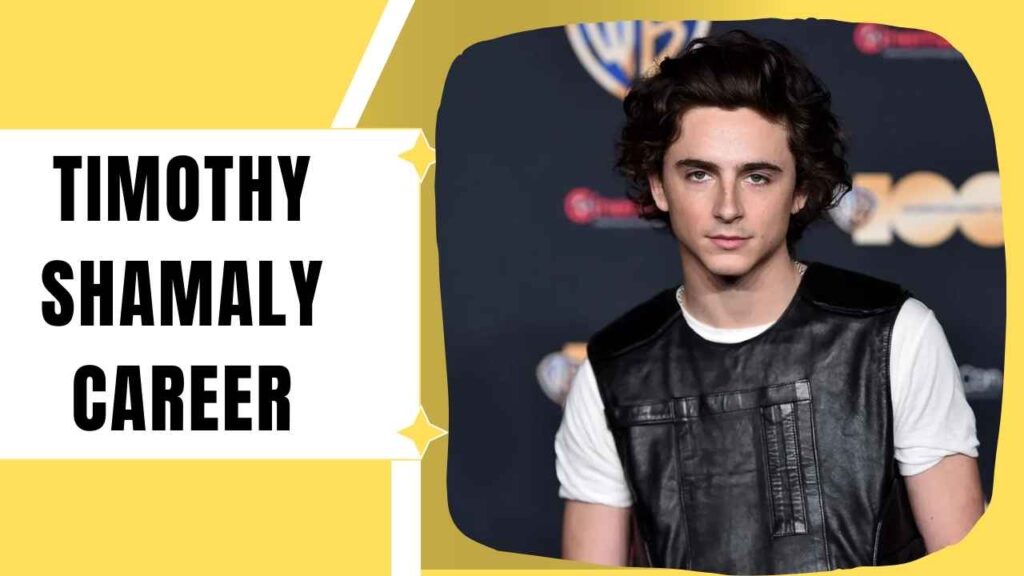 Timothy Shamaly Career